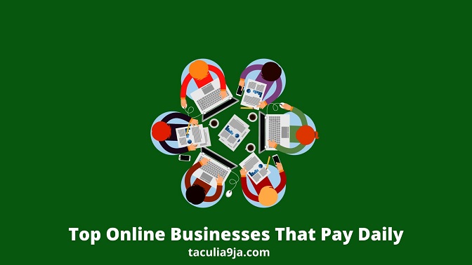 top online busineeses that pay daily