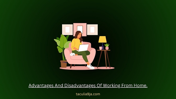 Advantages And Disadvantages Of Working From Home.